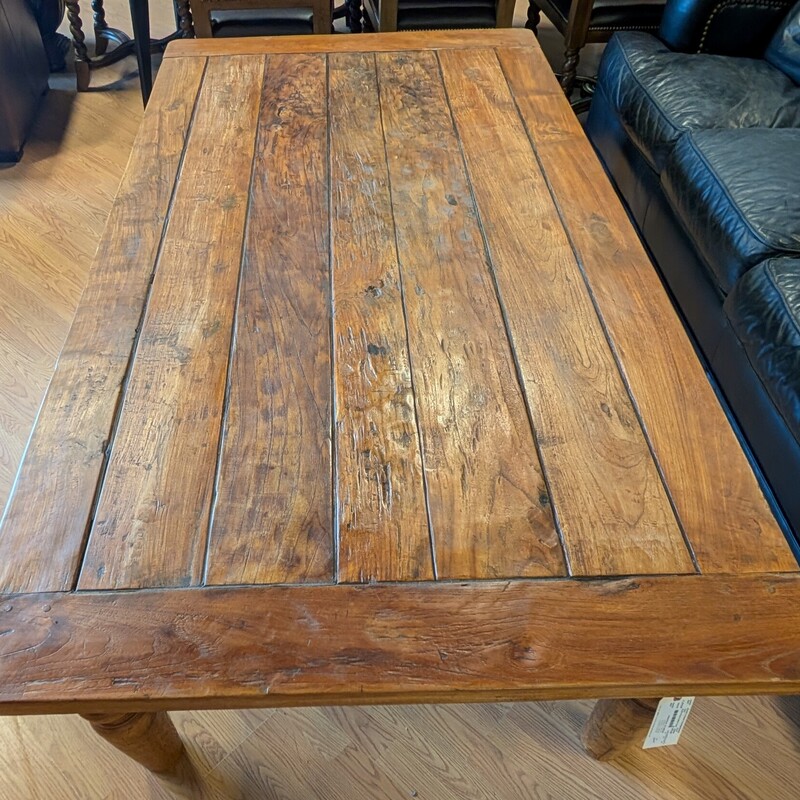Rustic Plank Coffee Table
84 x 44 x 22.5h
