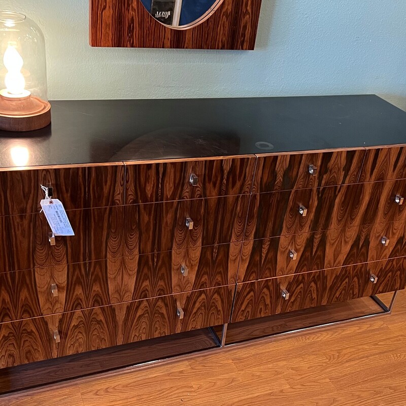 Roger Rougier MCM 1960s, Rosewood, 10 Drawer
64 x 20 x 32h