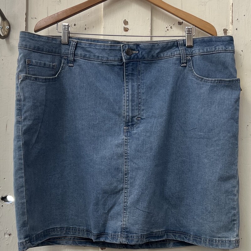 Denim Skort