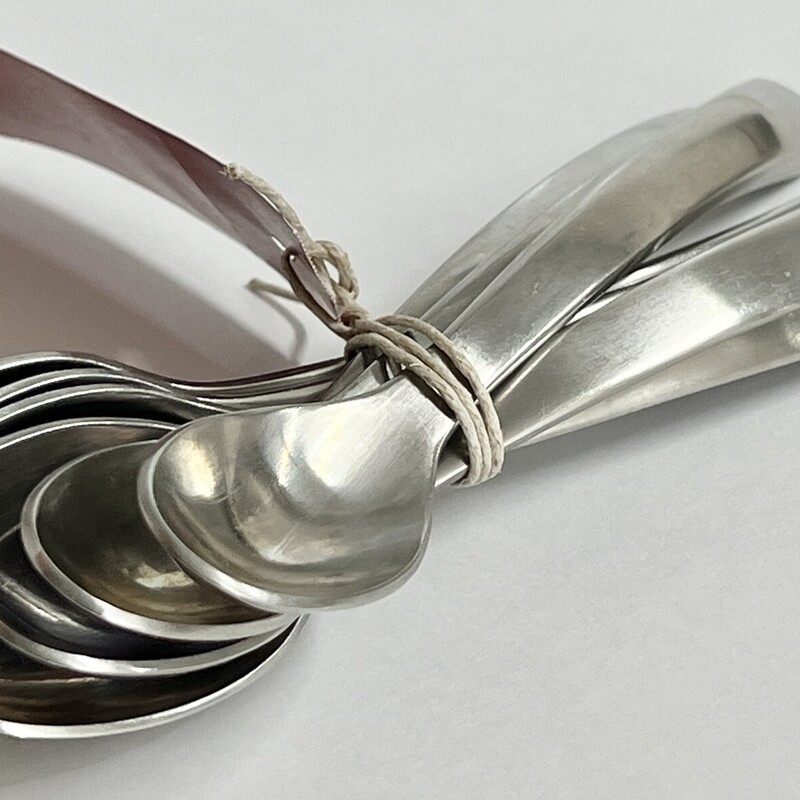 Spoons Demitasse Gourmet, Satin S/S, Size: 8 Pc Set