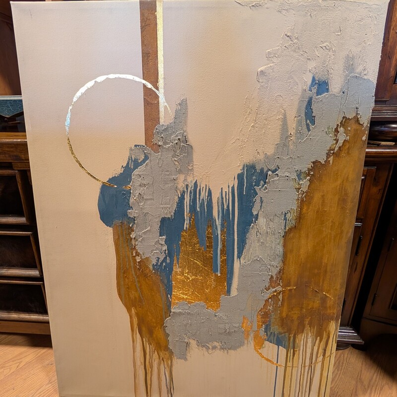 Modern Asbstract Original, Unsigned, Canvas
36 x 48.5