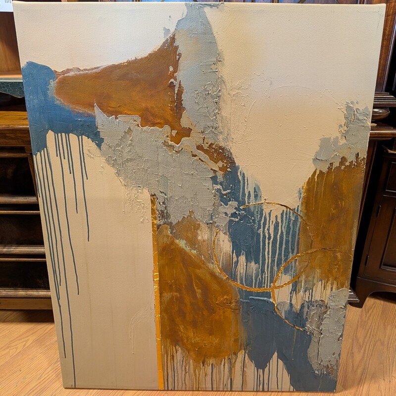 Modern Asbstract Original, Unsigned, Canvas
36 x 48.5
