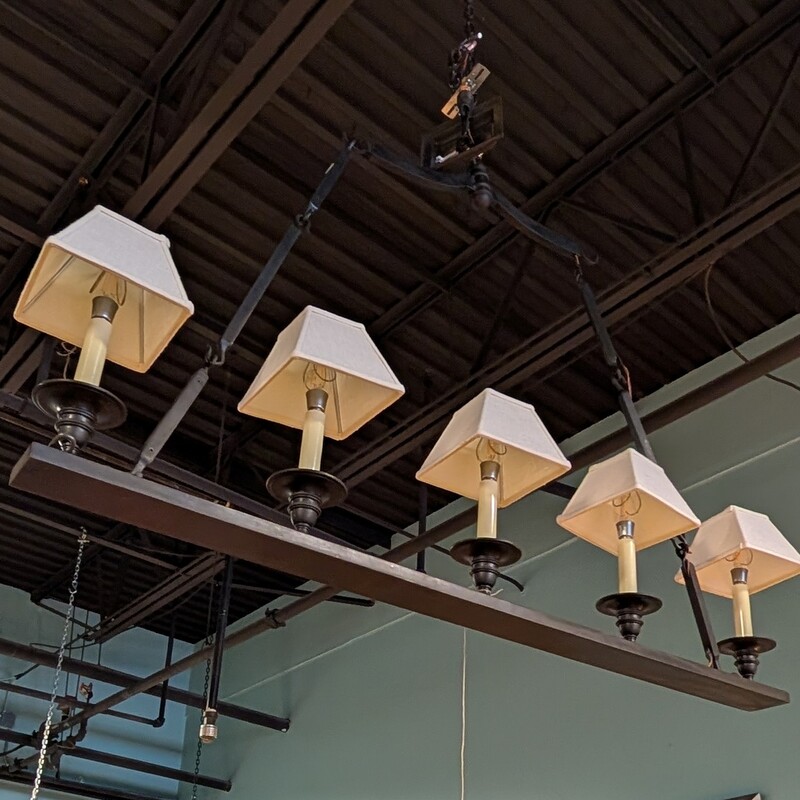 Linear Chandelier,5 Light
48 x 33h