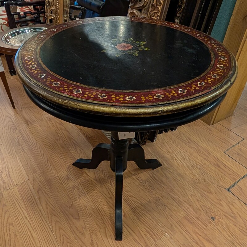 Painted Rosette Table
