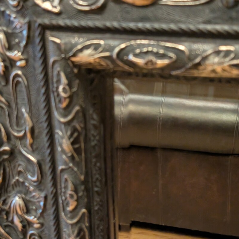 Ornate Silver, Floral<br />
45x33
