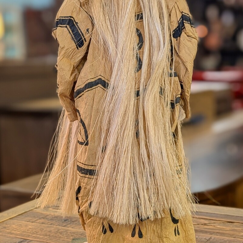 Paulette Cui Pueblo Ind, Doll, Handmade
7w x 20h