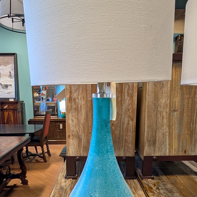 Bassett Eton Table Lamp, Blue, Glass
16 x 29h