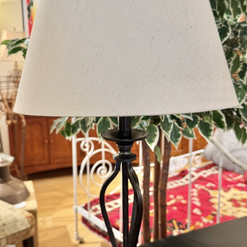 Lamp Table Metal Base