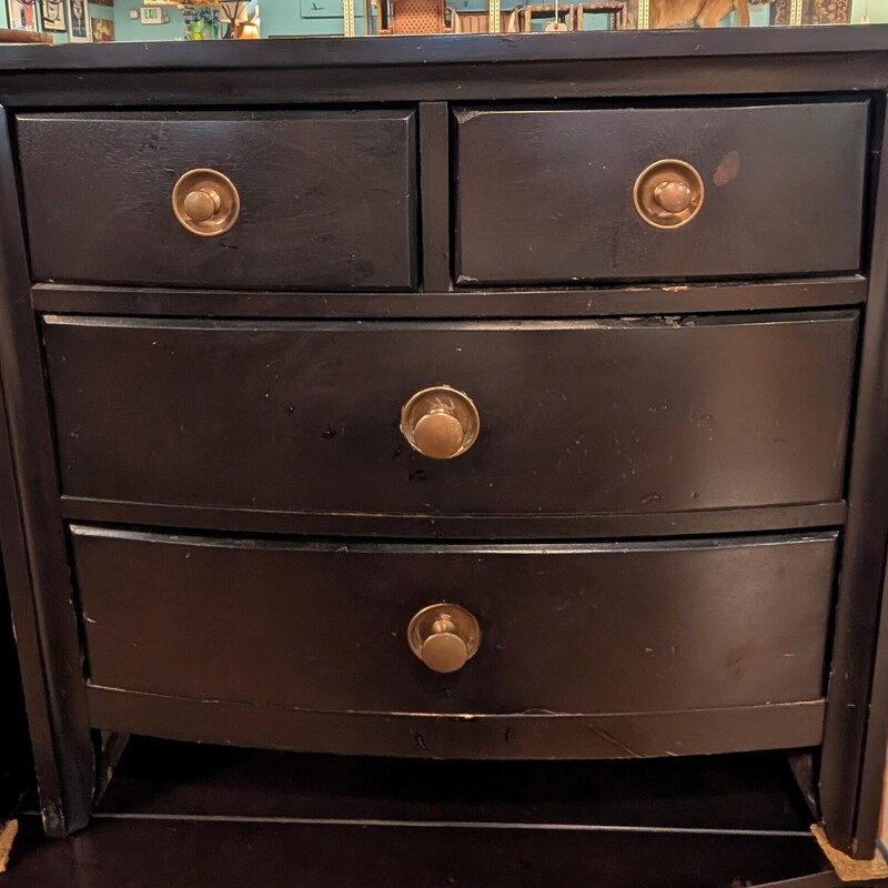 Metal Pull Side Table