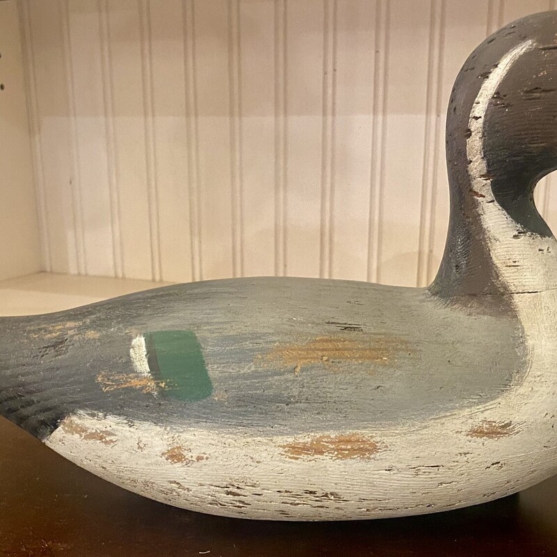 Decoy Carved Duck Pintail Drake, Carved, Size: 17x6x9

Robert Hugman for Abercrombie & Fitch.