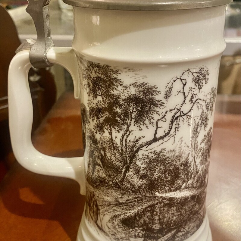 Stein Bareuther Waldassen, White & Grey, Size: 8.5 H