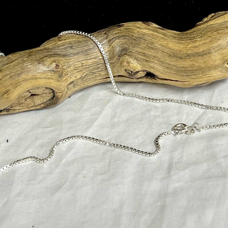 Italian sterling chain necklace.