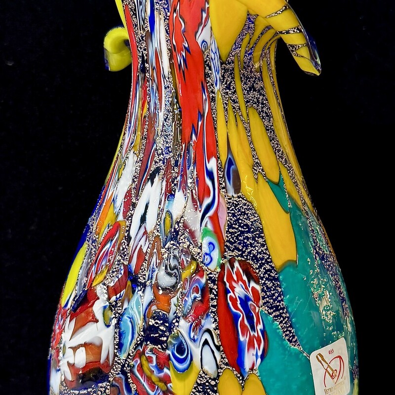 Vase Murano Vetro Artistico 033
Tajo – Vaso In Vetro Di Murano Blu “Fantasy”