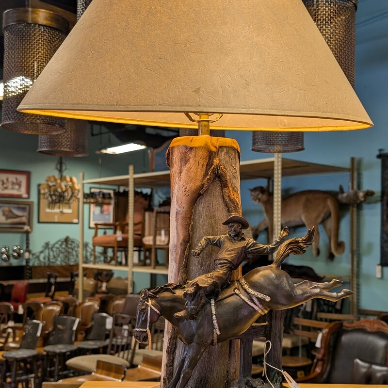 Southwick Cowboy Table, Wood, Composite
15 x 28h