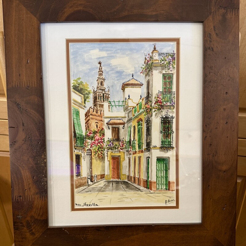 Painting Sevilla Spain
Size: 15x18