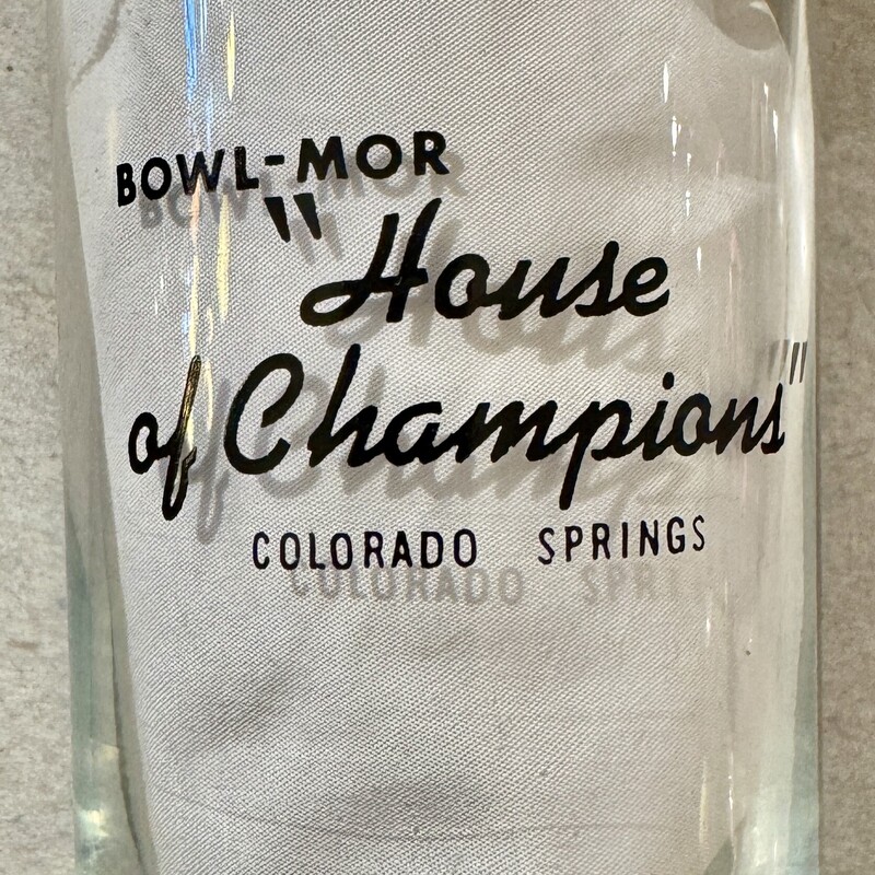Vintage Colorado Champion Bowling Glasses
Size: Set 10