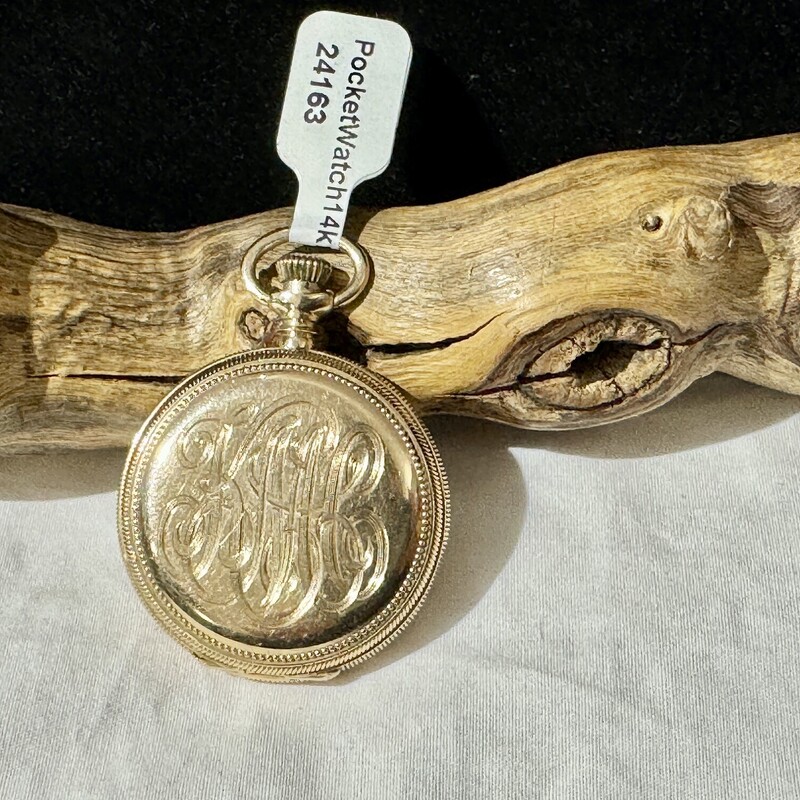 14k monogrammed Pocket Watch