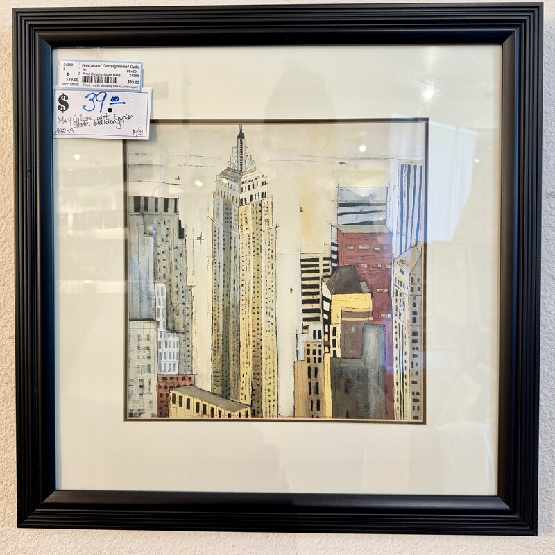 Print Empire State Bldg