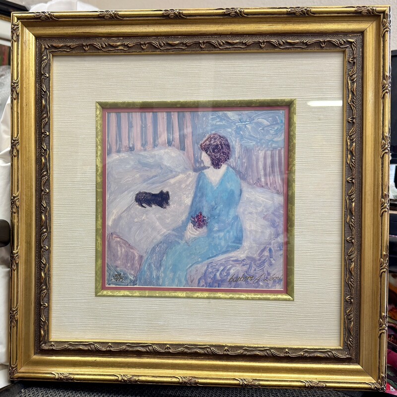 Lithograph Barbara Wood