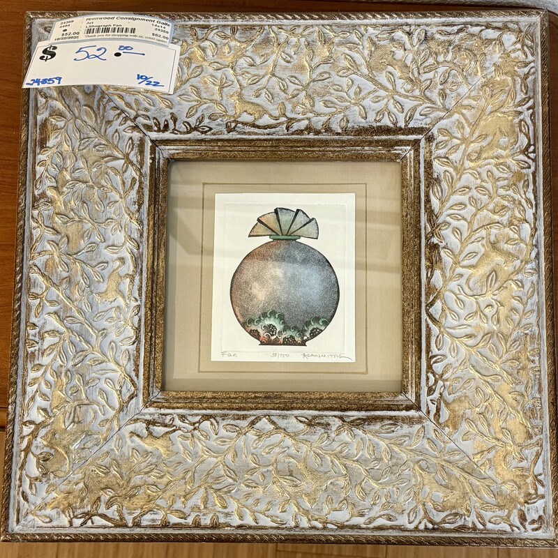 LIthograph Fan