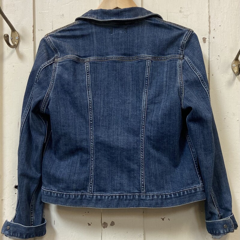 Den Bttn Jacket<br />
Blue<br />
Size: M R $78