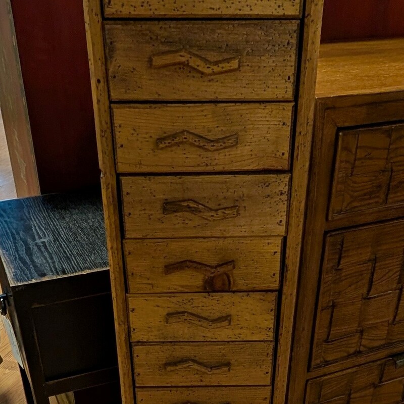 Skinny Pine Cabinet