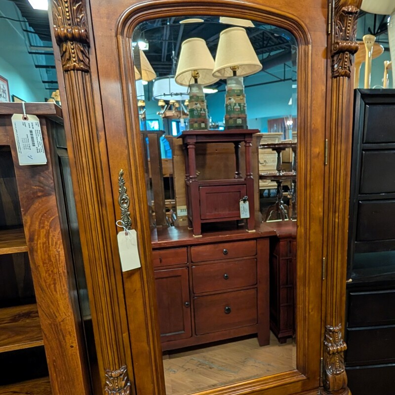 Pulaski Armoire Desk 2pc