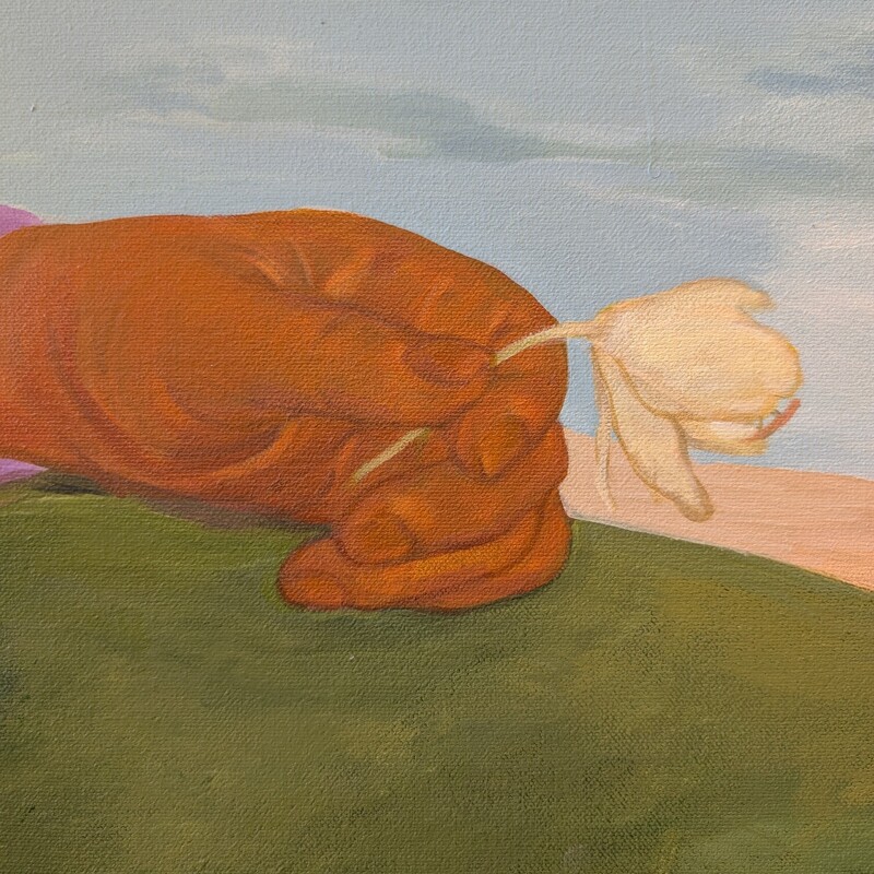 Pegge Hopper Original 2pc, Diptych, Hawaii<br />
108w  -54in each<br />
48h