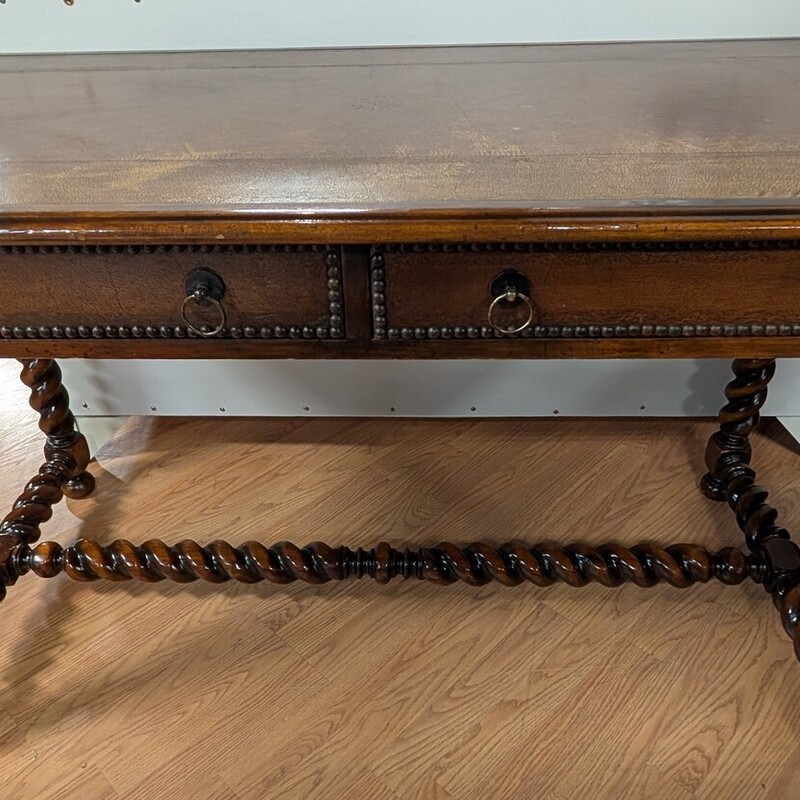 Barely Twist Leather Top