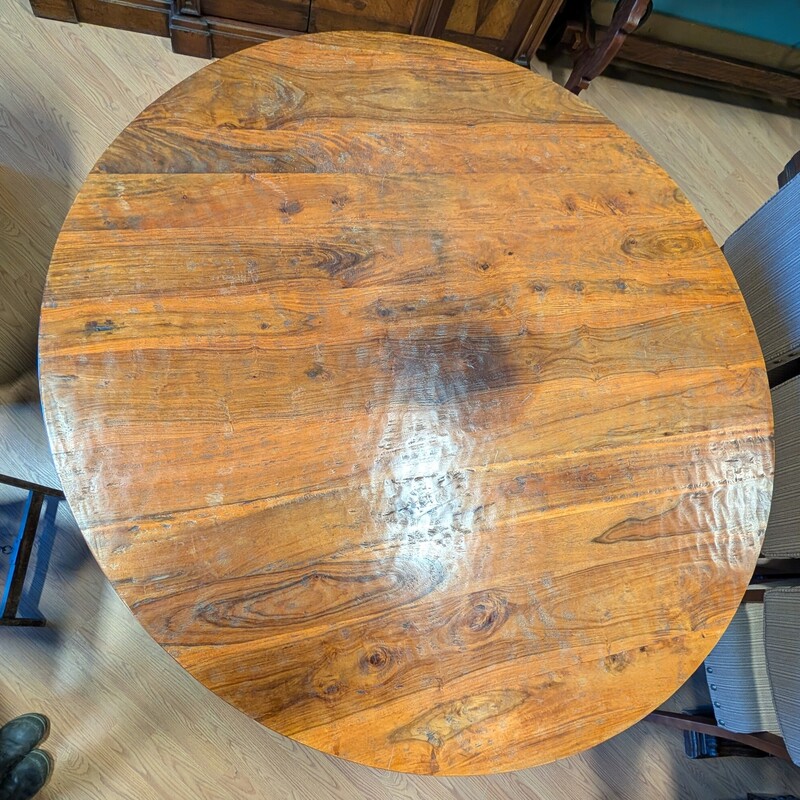 Round Wood Cylinder Base, Four Hands<br />
58 Round