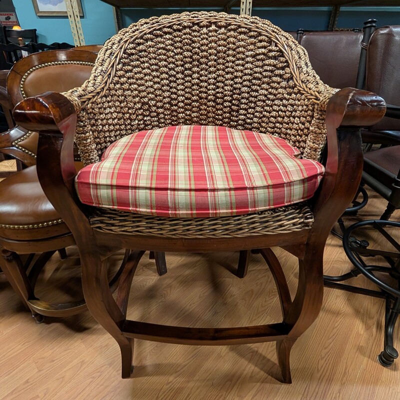 Seagrass Weave Barstool