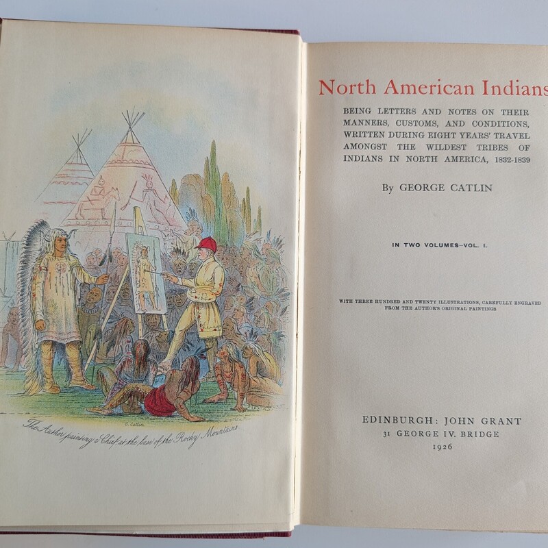 North American Indians, *RARE*, Size: 2 Vol 1926