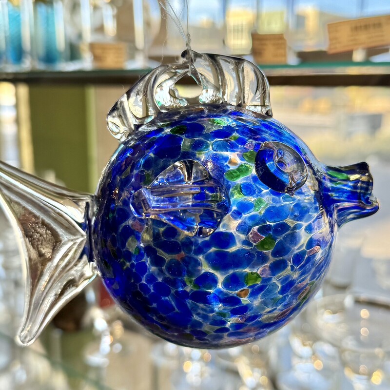 Ornament Glass Blowfish