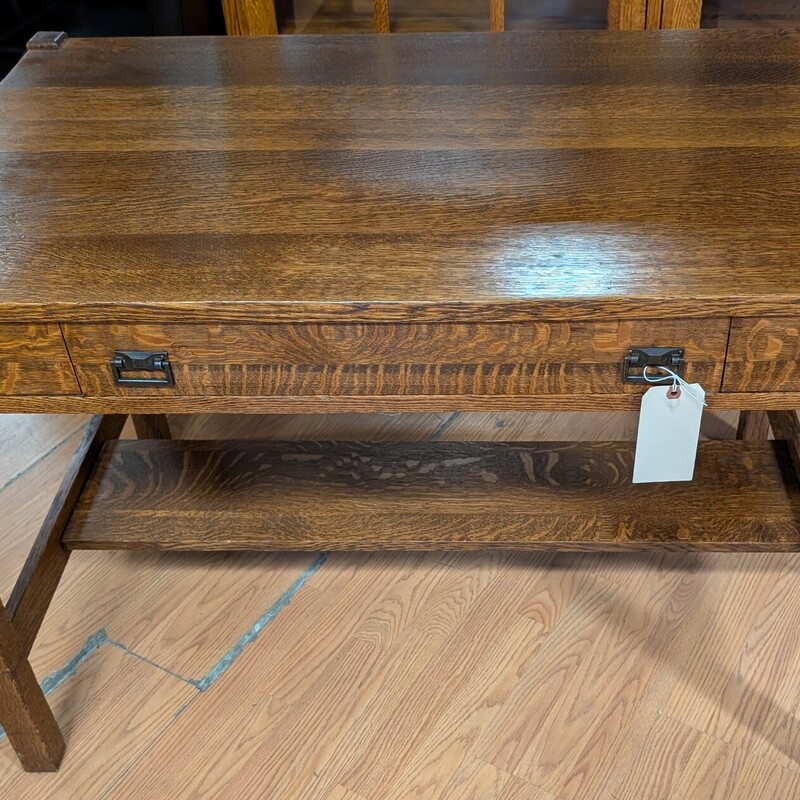 Antique Arts & Crafts Des, Oak, 1 Drawer
42 x 26.5 x 28.5h