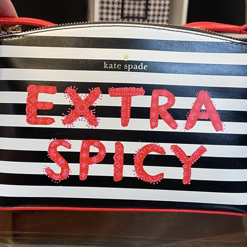NWT Extra Spicy Purse
Bk/R/W
Size: R $249