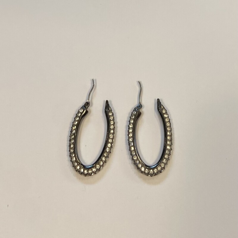GM/Gem Oval Hoops<br />
GM/Gem<br />
Size: Earrings