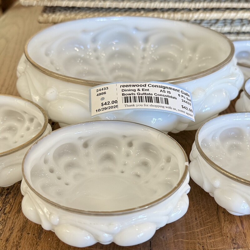 Bowls Guttate Consolidate