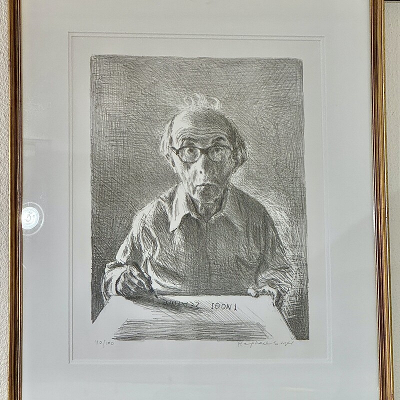 Lithograph Raphael Soyer