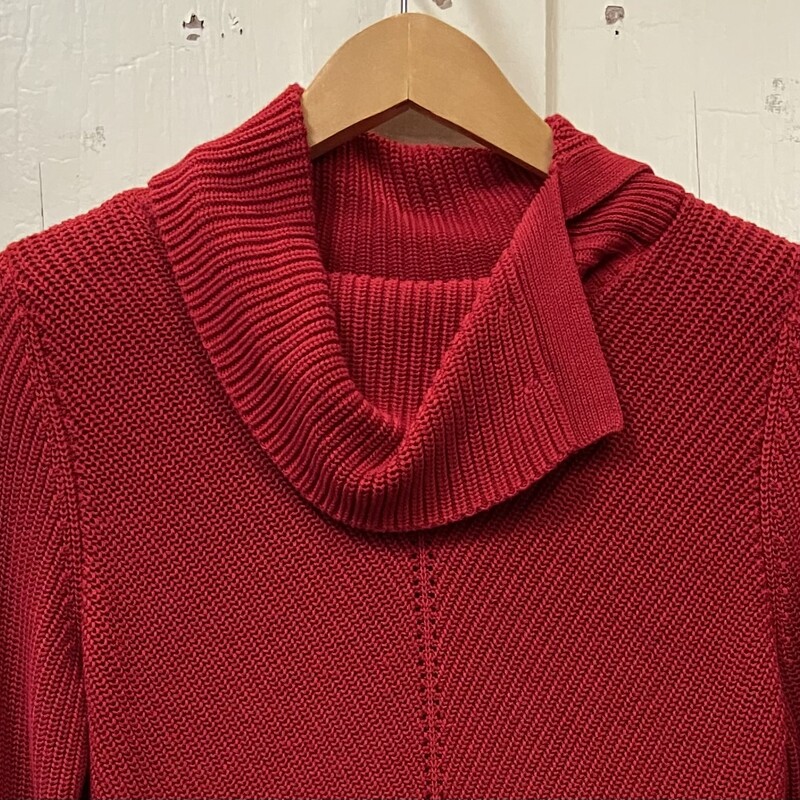 Rd Knit Fold Nck Sweater