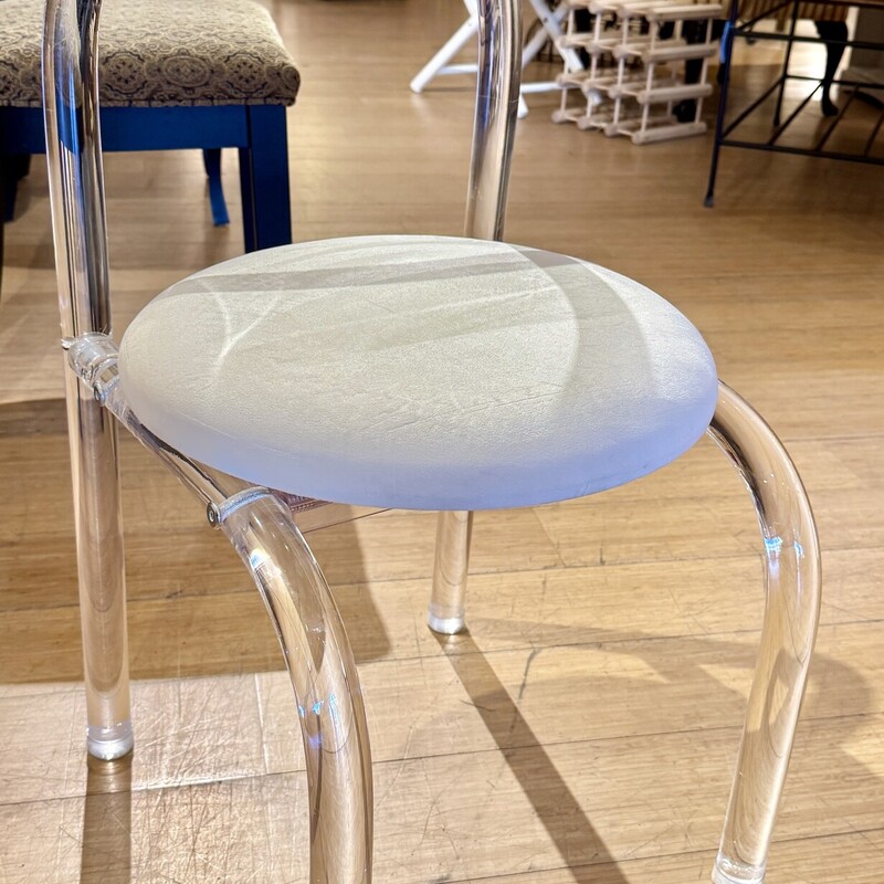 Chair Vanity Acrylic Base