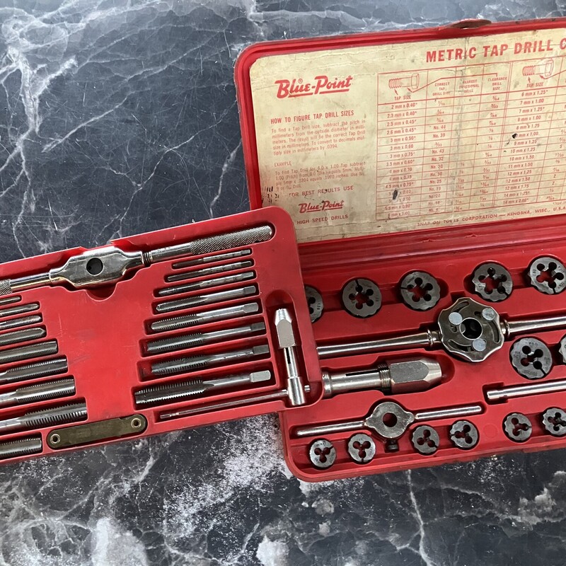 Metric Tap & Die Set