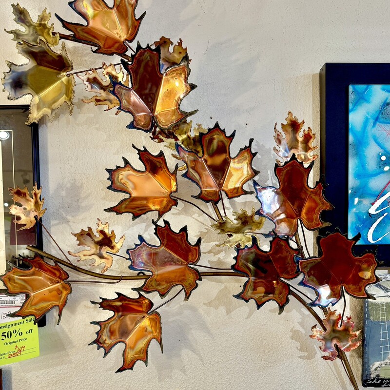 Metal Leaves Curtis Jere