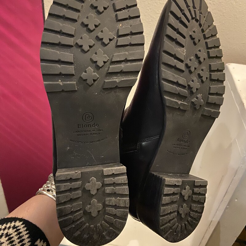 Blk Lthr H20proof Boot<br />
Black<br />
Size: 9 R $174