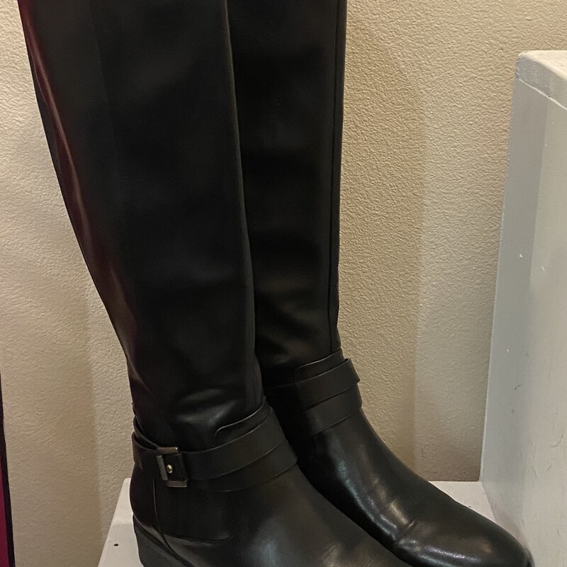 Blk Tall Boots