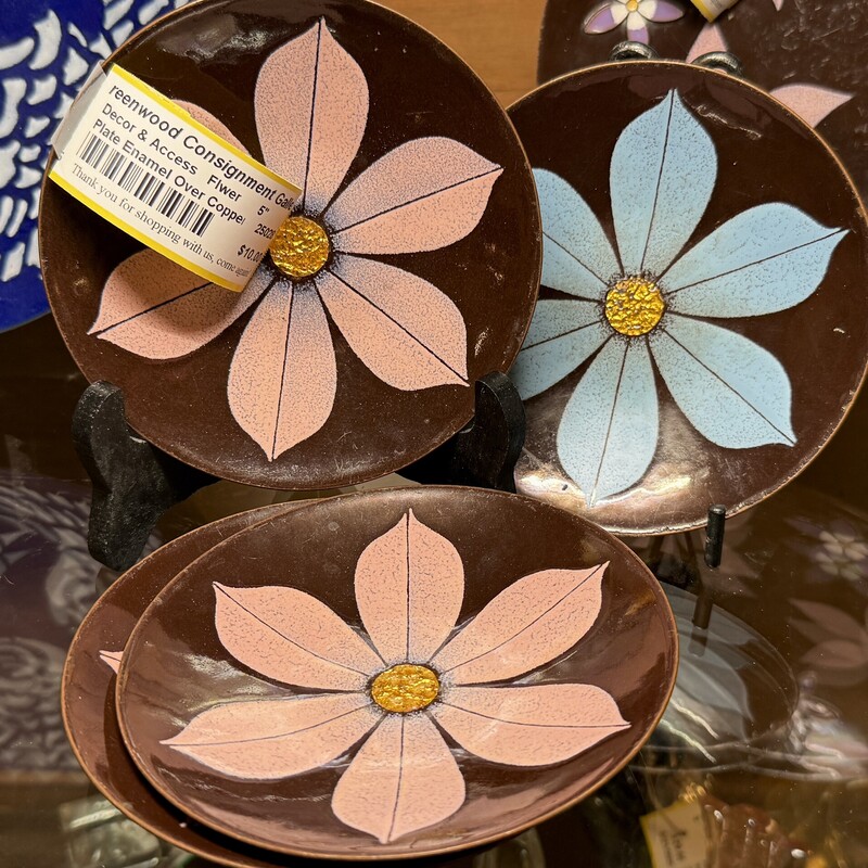 Plate Enamel Over Copper