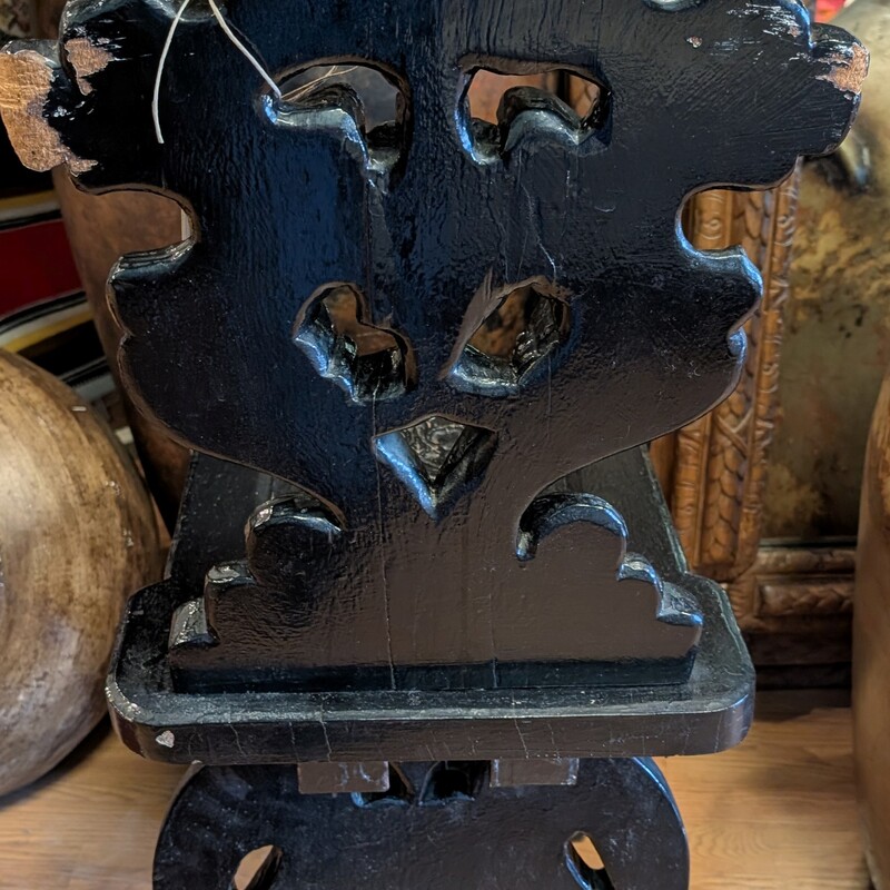 19th Century Escabelle Chair, Folk,  Italian
Swiss Alps Rustic, Carved
15 x 18 x 42h