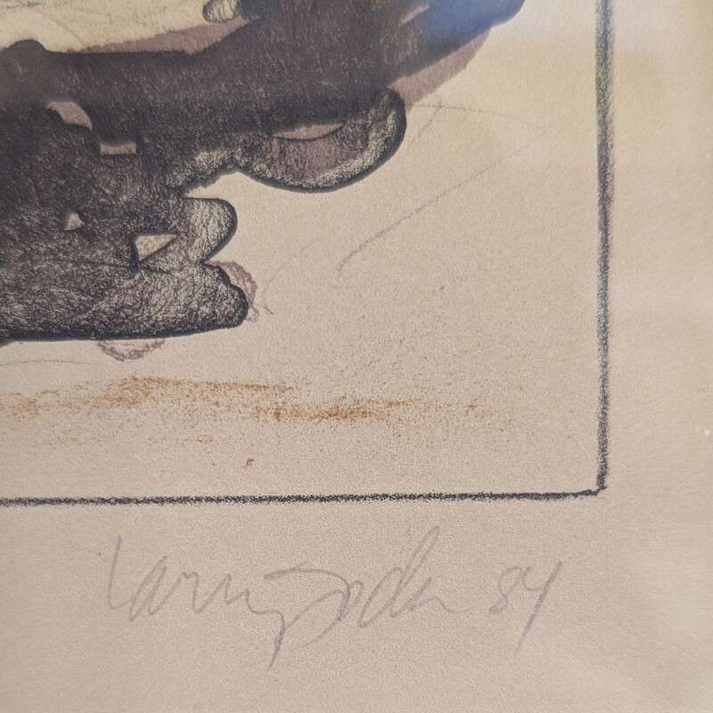 Larry Fodor Charging Eagle, Signed, Limited Edition<br />
19 x 23h