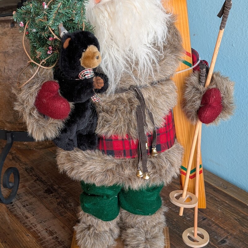 Tall Adirondack Santa