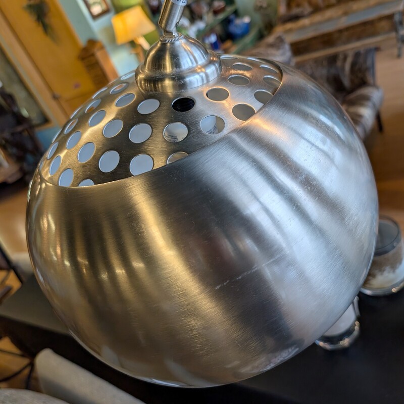 Curved Modern Floor, Chrome, Marble<br />
68w x 72h