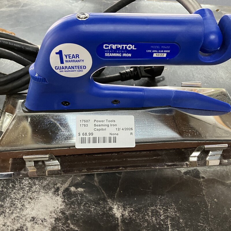 Seaming Iron
